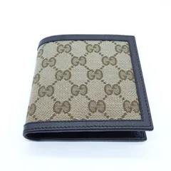 GUCCI 150413 GG CANVAS WALLET グッチ キャンバス モノグラム ウォレット 財布 心斎橋店