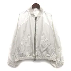 ブルネロクチネリ BRUNELLO CUCINELLI モニーレ トリム ボンバージャケット 2021SS アイボリー 42 MB5742530のサムネイル