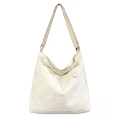 【新品】 [Electric Circus] かっこいい かわいい おしゃれ プレゼント 人気 レディース メンズ 手提げ 袋 ショルダー トート バッグ ばっぐ カバン かばん 韓国 通勤 通学 旅行 用 斜めがけ 肩掛け ブラック ホワイト 黒 白 (ホワ