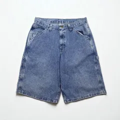 Lee DUNGAREES バディーリー Buddy Lee ショート デニム ペインターパンツ ハーフパンツ M インディゴ ブルー