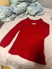 オールドネイビー レッド ニット セーター