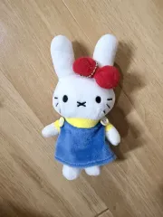 新品 ミッフィーXハローキティ ミッフィーハローキティ コラボ ぬいぐるみ キーホルダー