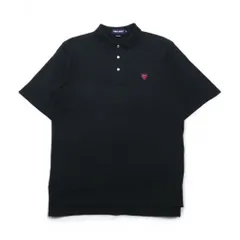 POLO GOLF RALPH LAUREN 90年代 ポロシャツ M ブラック コットン ワンポイントロゴ メキシコ製