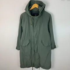 MACPHEE マカフィー モッズコート 無地 カーキ 36サイズ レディース 古着 ユーティリティ ストリート