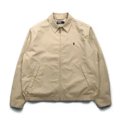 Polo by Ralph Lauren 90年代 スウィングトップ ハリントンジャケット L ベージュ スモールポニー刺繍
