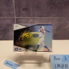 2025 BBM 松坂大輔 025/100 金箔サイン 神戸智辯 Special SIGNING