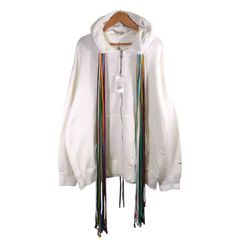 PHENOMENON MASTERMIND MMW MULTICORD ZIPUP HOODED WHITE サイズL フェノメノン マスターマインド マルチコード ジップアップ フーディー パーカー 大名店