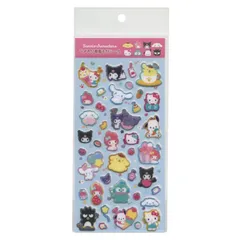 サンリオキャラクターズ ラメ入り樹脂もりシール【MXシンプルかわいい!】 001797-52 