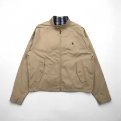 Polo Ralph Lauren 90年代 リバーシブル スウィングトップ ハリントンジャケット XL チェック スモールポニー刺繡