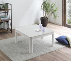 リバーシブル天板 カジュアルこたつ テーブル本体, 100万台以上販売実績 (布団なし, 天板：ホワイト×ナチュラル, 80×60)so