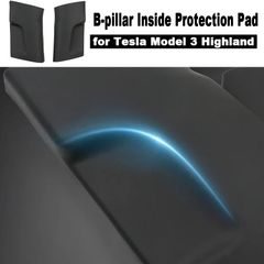 テスラモデルY 2025〜　ドアポケット.ドリンクホルダー保護パッド5点セット テスラモデルY 2025〜 ドアポケット.ドリンクホルダー保護パッド5点