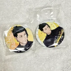 呪術廻戦 夏油（ゲトウ）傑 缶バッジ 2個