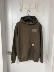 カーハート Perspectives Corporation フードTシャツ オリーブ