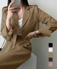 テーラードジャケット パンツスーツセット