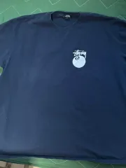 STUSSY ステューシー 半袖 8ボール Tシャツ XXL ネイビー