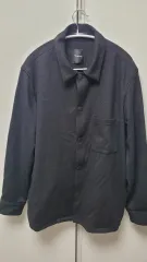 セオリー シャツ ジャケット L (ブラック)