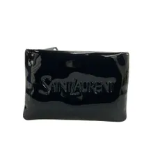 美品 サンローランパリ コインケース エナメル 777889 レディース SAINT LAURENT