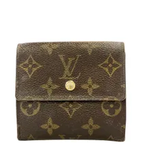 ルイ・ヴィトン Wホック二つ折り財布 モノグラム M61654 レディース LOUIS VUITTON