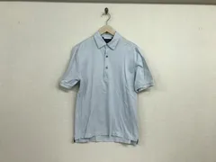 本物ポールスミスPaulSmith LONDONコットンロゴ文字刺繍半袖ポロシャツメンズサーフアメカジミリタリーワークスポーツビジネススーツゴルフストリート青ブルーM日本製