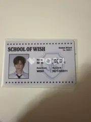 NCT シオン NCT WISH : SCHOOL of WISH PHOTO CARD COLLECT BOOK SET
