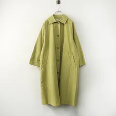 難あり アデュートリステス ロワズィール LOISIR グランジコットンポプリン ステンカラーコート イエロー┃上着【2400014850963】のサムネイル