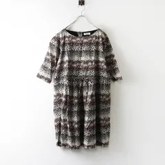 美品 サラ Sarah フラワープリントドローストリングワンピース＼ブラック 花柄 ドレス コットン フレア ロング【2400014842289】のサムネイル