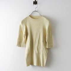 cccmalie カシミヤシルクリブ半袖 Ecru 38 8月2日以降発送 cccmalie カシミヤシルクリブ半袖 Ecru 38 - メルカリ