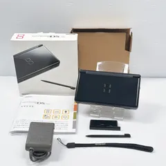 美品 DS Lite ジェットブラック 遊べるセット 動作確認済み 箱 説明書付き ニンテンドー Nintendo dslite DSLITE DS Lite 任天堂 管理番号M1480