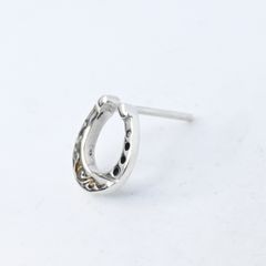 SAAD ピアス K24GP SILVER925 片耳 - メルカリ