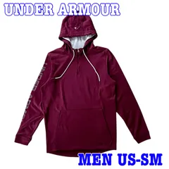 UNDER ARMOUR アンダーアーマー ロゴプリント 1/4ジップ パーカー スウェット 起毛裏地 US-SM