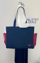 XXLサイズ】花紺 青 ブルー 〈底板付き〉大きめバッグ akaneko - メルカリ