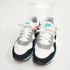 NIKE AIR-MAX エアマックス コレリート 24cm スニーカー ホワイト グリーン レディース ナイキ【中古】6-0219G◎