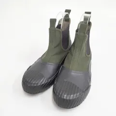 MOONSTAR ALW SIDEGOA 24cm レインブーツ レインシューズ カーキ ブラック レディース ムーンスター【中古】6-0219G◎