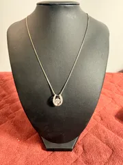 Crossfor ダンシングストーン 馬蹄ネックレス シルバー925 CF刻印 ホースシュー　　F-11