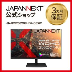 JAPANNEXT 23.8型 QHD 液晶モニター 中古 Type-C不 - メルカリ