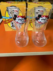【非売品】ミッキーマウス ブーツグラス キリンレモン ディズニー 2個セット