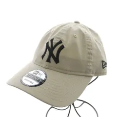 ニューエラ NEW ERA ニューヨークヤンキース キャップ 帽子 ロゴ 刺繍 ライトベージュ 207223 /AN9