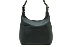 オールド コーチ ヴィンテージ ワンショルダーバッグ 肩掛け 9058 USA製 レザー 黒 ブラック COACH 5562h