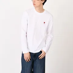 【激レア】AMI PARIS アミパリス　ロンT 完売モデル　ゆるだぼ　Tシャツ 2026年最新】アミパリ ロンtの人気アイテム - メルカリ