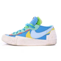 ナイキ NIKE KAWS×sacai Blazer Low Neptune Blue カウズ×サカイ ブレーザー ロー ネプチューンブルー スニーカー US10.5 28.5cm DM7901-400 /BB
