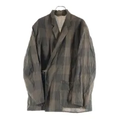 COMOLI (コモリ) 17AW ウールラミーチェックジャケット L03-01004のサムネイル