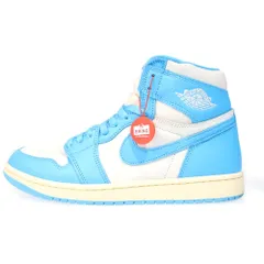 NIKE (ナイキ) AIR JORDAN 1 RETRO HIGH OG UNC REIMAGINED DZ5485-402 エアジョーダン1 レトロ リイマジンド ハイカットスニーカー US10/28.0cm ホワイト/ブルー