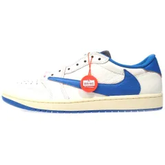 NIKE (ナイキ) ×Travis Scott ×fragment design AIR JORDAN 1 LOW OG トラヴィススコット フラグメントデザイン エアジョーダン1 ローカットスニーカー DM7866-104