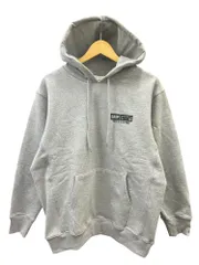 GRIP SWANY (グリップスワニー) GS LOGO PARKA プルオーバーパーカー フーディー ロゴプリント GSC-62 S グレー メンズ/027のサムネイル