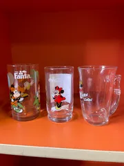 【非売品】ミッキーマウス グラス 3個 セット 【レア】