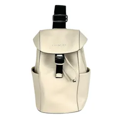 【COACH】コーチ CU111 レーサー パック ホワイト 白 メンズ レディース ワンショルダーバッグ ボディーバッグ 【中古】 USED-AB【9356】