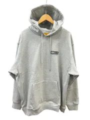GRIP SWANY (グリップスワニー) GS LOGO PARKA プルオーバーパーカー フーディー ロゴプリント GSC-62 XL グレー メンズ/027のサムネイル