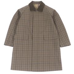 値下げ☆ 美品⭐️SANYOCOAT 襟コーデュロイステンカラーコート 日本製 