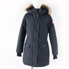 美品✨ カナダグース トリリウムパーカー ネイビー レディース ロング 