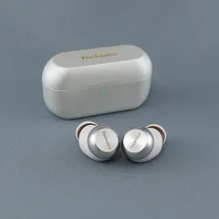 Panasonic Technics EAH-AZ100 完全ワイヤレスイヤホン USED美品 ノイズキャンセリング Qi対応 マイク 軽量 パナソニック 完動品 V2304